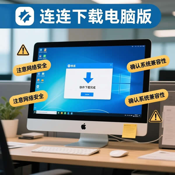 快连下载电脑版难吗？有哪些下载注意事项？