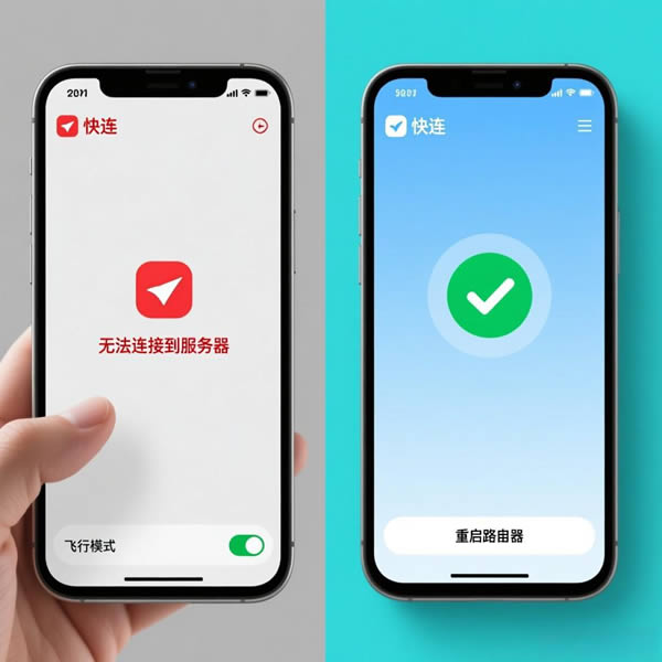 快连安卓版连不上怎么办？网络如何修复？