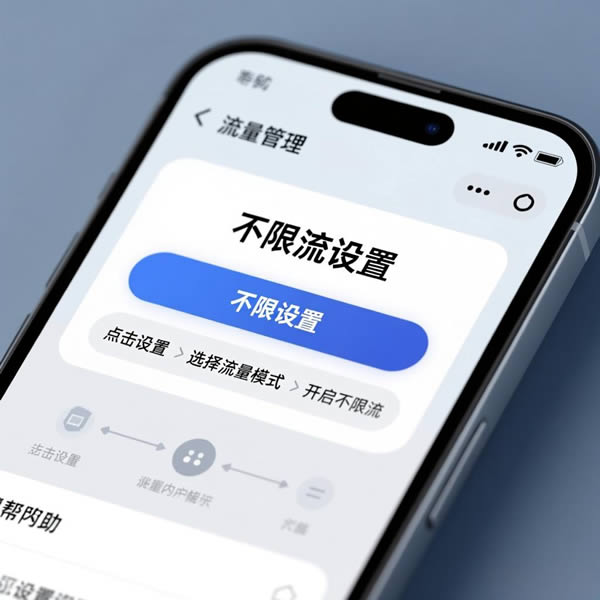 Lets快连流量怎么设置不限流？